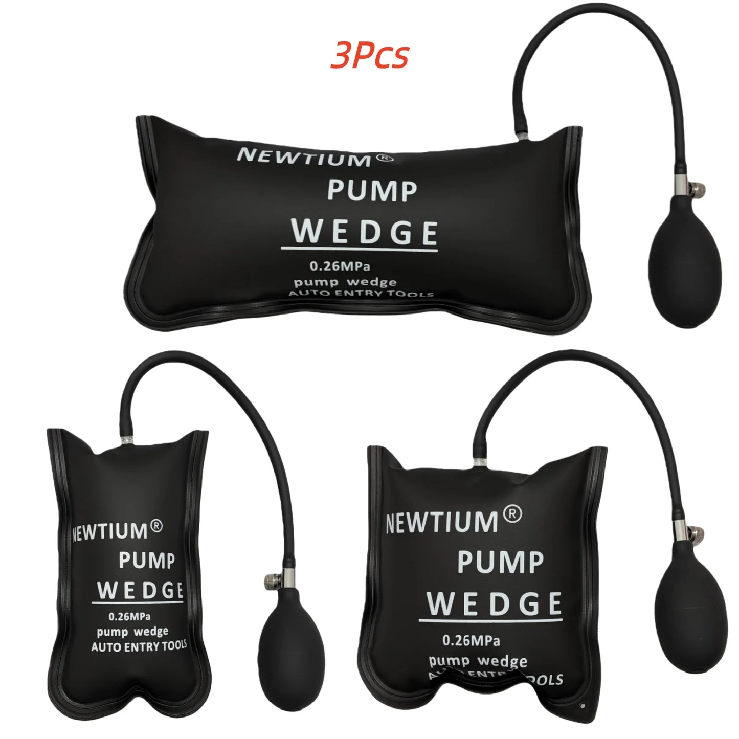 ✨️Coussin gonflable pour ouverture de porte de voiture avec pompe manuelle – Résistant et facile à utiliser.✨️