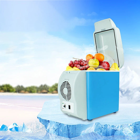 ✨️Mini réfrigérateur de voiture 7,5 L – Fonction chaud/froid – Glacière portable pour voiture, camping et voyage✨️