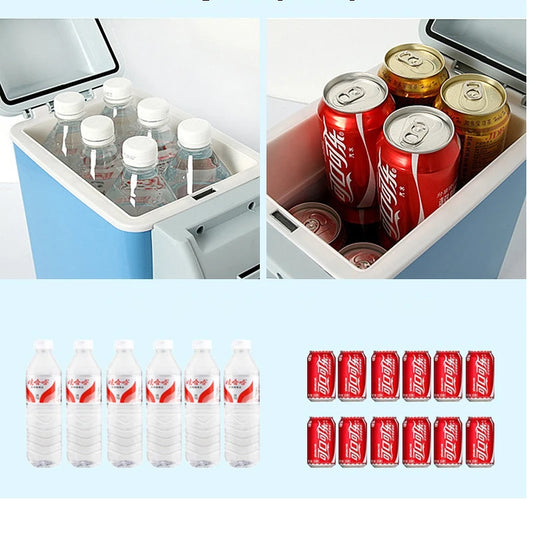 ✨️Mini réfrigérateur de voiture 7,5 L – Fonction chaud/froid – Glacière portable pour voiture, camping et voyage✨️