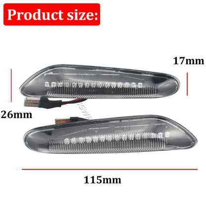 ✨️Clignotant latéral LED pour BMW Série 1, 3, 5, X1 et X3✨️
