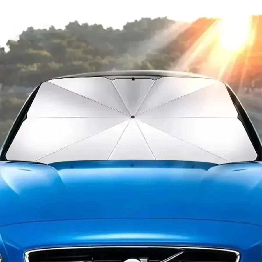 ✨️Pare-soleil voiture pliable Protection intérieure du pare-brise, accessoire d’été anti-chaleur et anti-UV