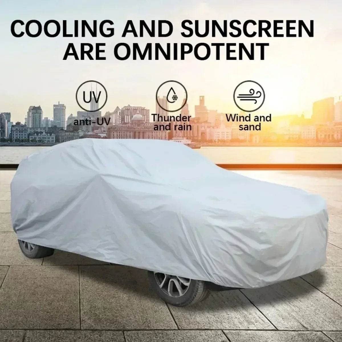 ✨️Housse de protection extérieure pour voiture – Imperméable et anti-UV✨️