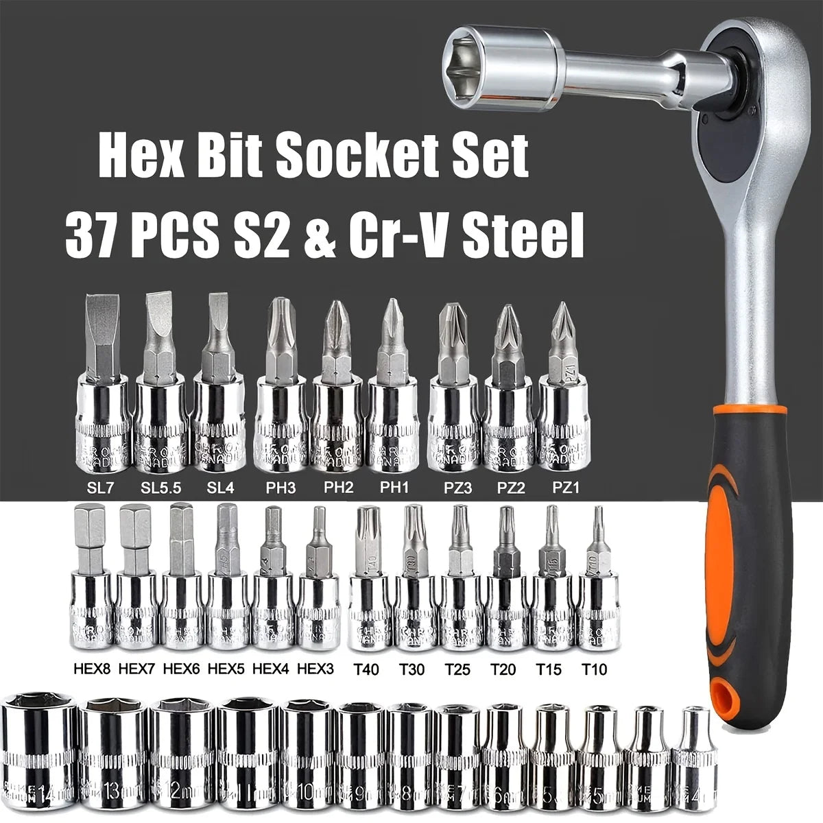 ✨️Kit de Réparation Automobile Professionnel – Coffret à Outils Vert 46 Pièces avec Clé à Cliquet – Ensemble d'Outils Essentiel pour l'Entretien et la Réparation Automobile