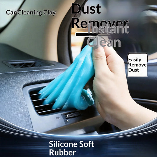 ✨️Gel de nettoyage pour voiture – Pâte nettoyante réutilisable pour l'intérieur de voiture, clavier, ordinateur portable et autres surfaces – Gel nettoyant magique