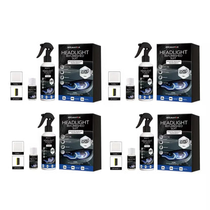 ✨️Kit de rénovation et de nettoyage des phares de voiture – Élimine la saleté et l'oxydation, restaure la transparence, polish rénovateur pour phares automobiles.
