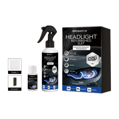 ✨️Kit de rénovation et de nettoyage des phares de voiture – Élimine la saleté et l'oxydation, restaure la transparence, polish rénovateur pour phares automobiles.
