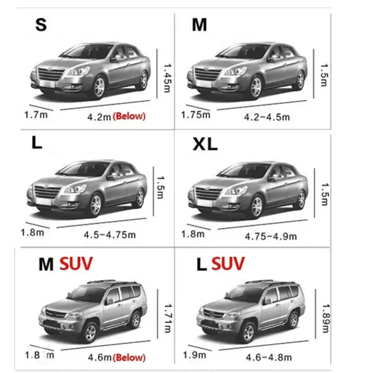 ✨️Housse de protection extérieure pour voiture – Imperméable et anti-UV✨️
