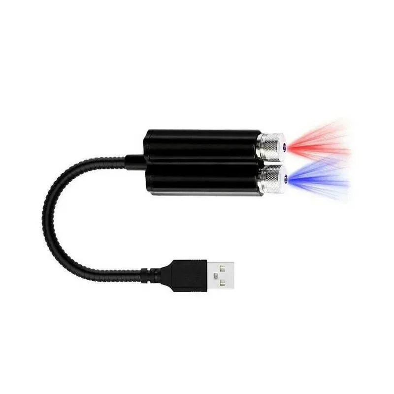 ✨️Projecteur LED USB effet ciel étoilé pour voiture – Éclairage d'ambiance intérieur décoratif