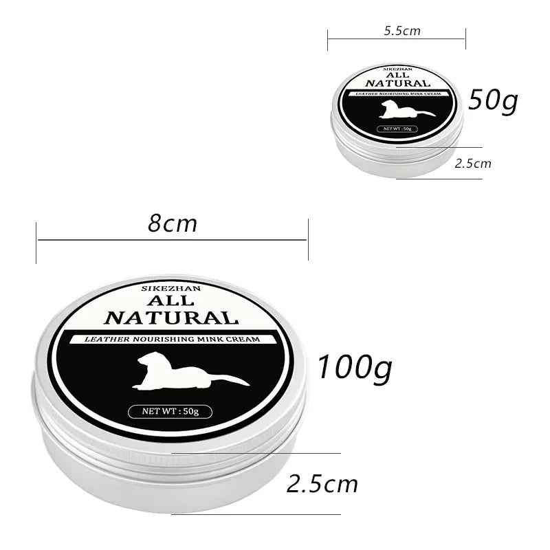 ✨️Crème Nettoyante et Rénovatrice pour Cuir – Entretien Sièges Auto