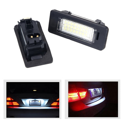 ✨️Éclairage de plaque d'immatriculation LED blanc 6000K sans erreur pour BMW E39, E60, E61, E70, E71, E90, E91 et E92✨️