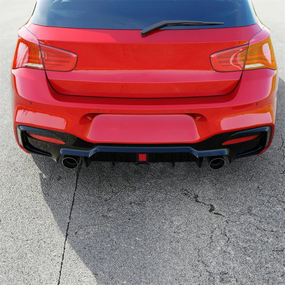 ✨️Diffuseur arrière Sport avec feu LED pour BMW F20/F21 M sport , M135i M140i, E92 E93 et 335i✨️