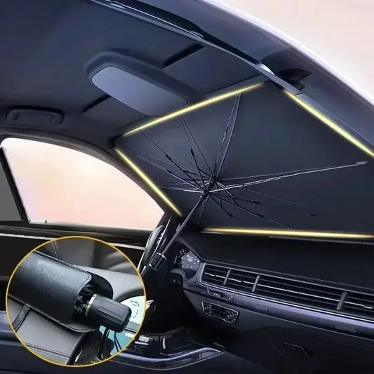 ✨️Pare-soleil voiture pliable Protection intérieure du pare-brise, accessoire d’été anti-chaleur et anti-UV