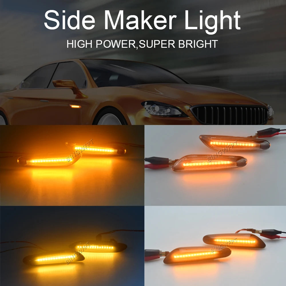 ✨️Clignotant latéral LED pour BMW Série 1, 3, 5, X1 et X3✨️