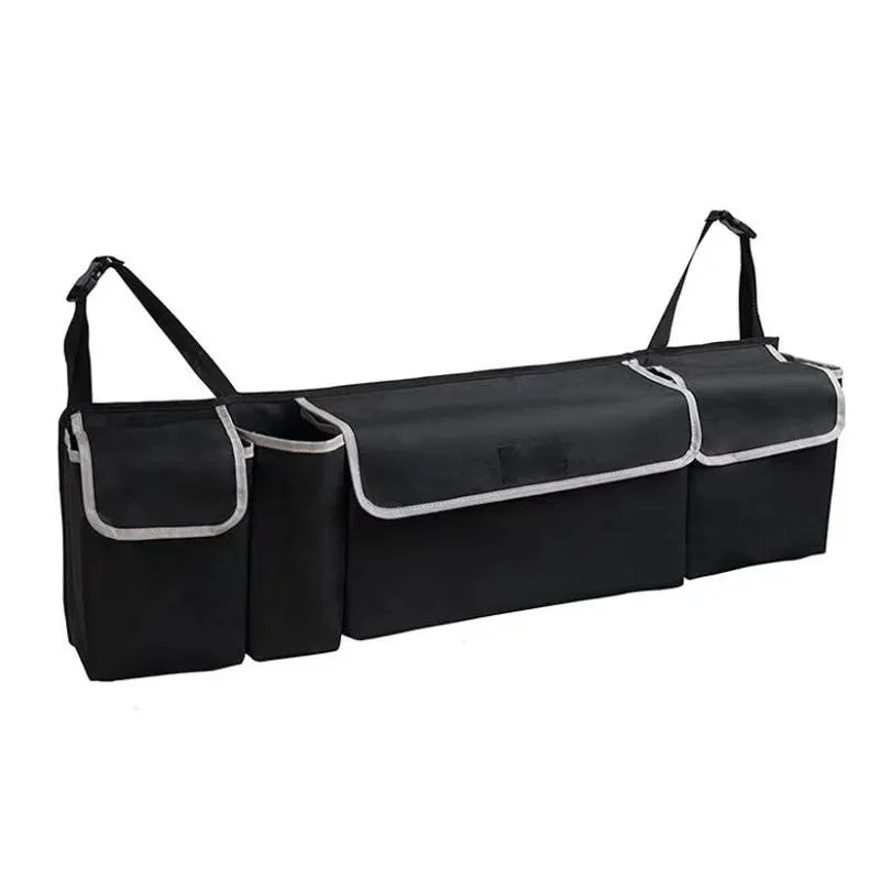 ✨️Organisateur de coffre en tissu Oxford – Sac de rangement suspendu pour siège arrière