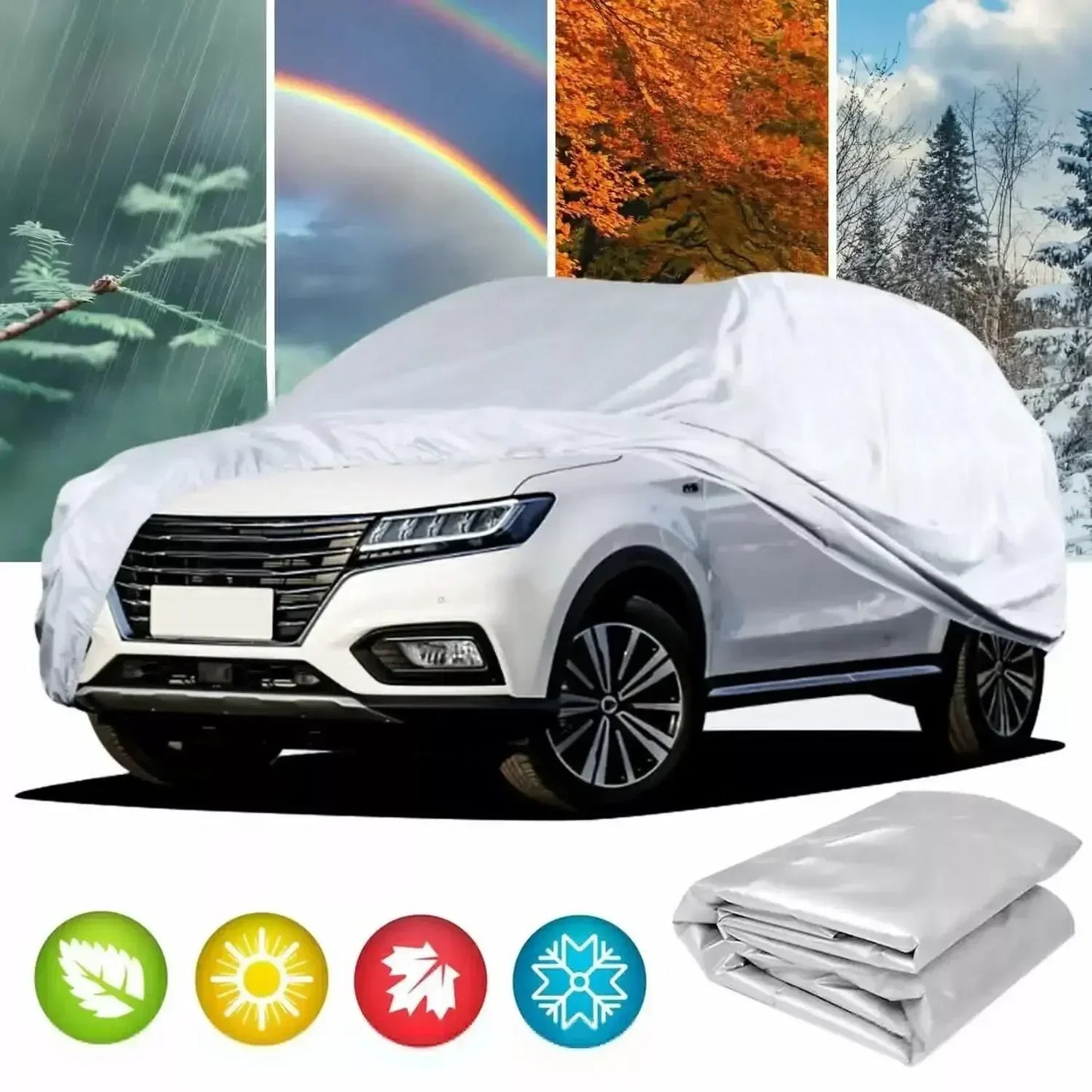 ✨️Housse de protection extérieure pour voiture – Imperméable et anti-UV✨️