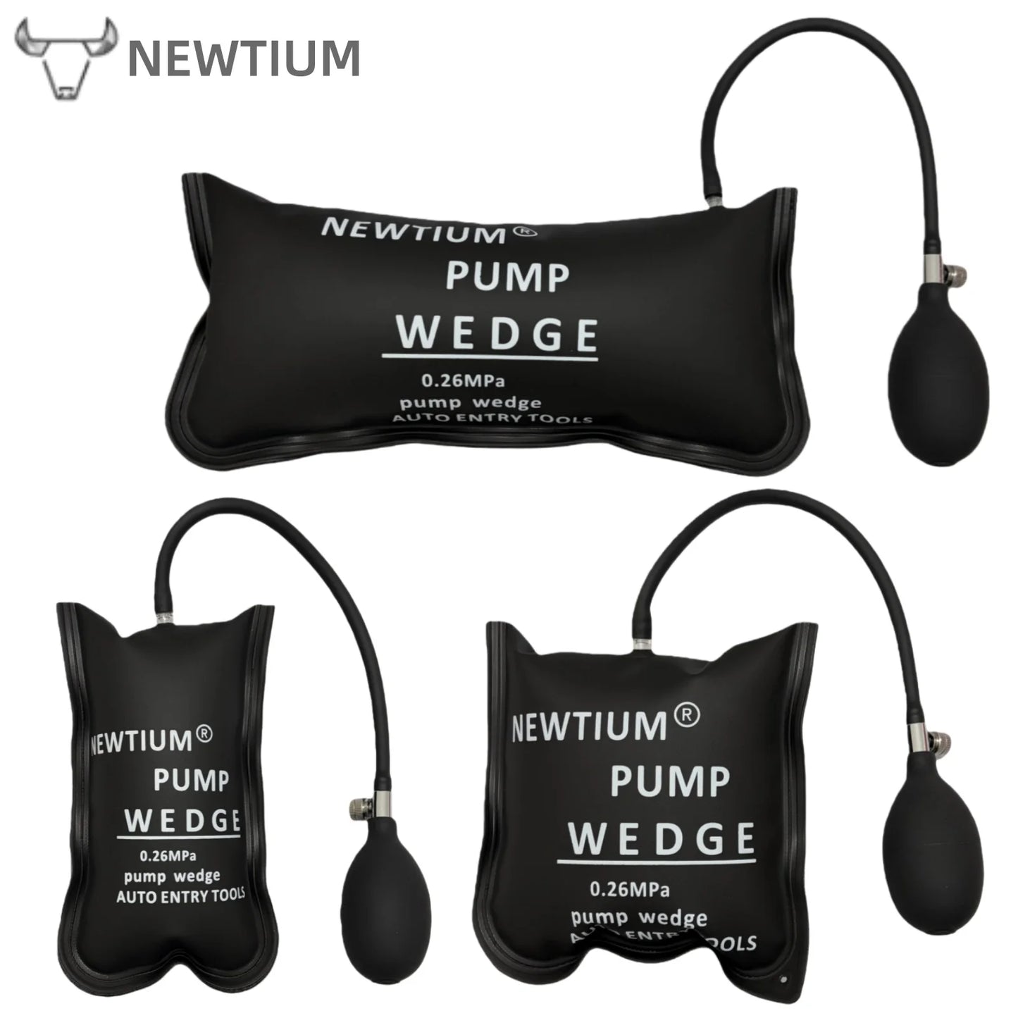 ✨️Coussin gonflable pour ouverture de porte de voiture avec pompe manuelle – Résistant et facile à utiliser.✨️