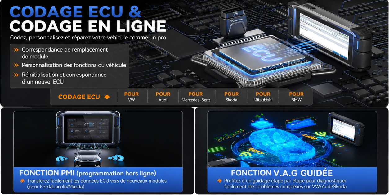 ✨️VDIAGTOOL VD70S – Scanner de diagnostic automobile avec assistance par IA ✨️