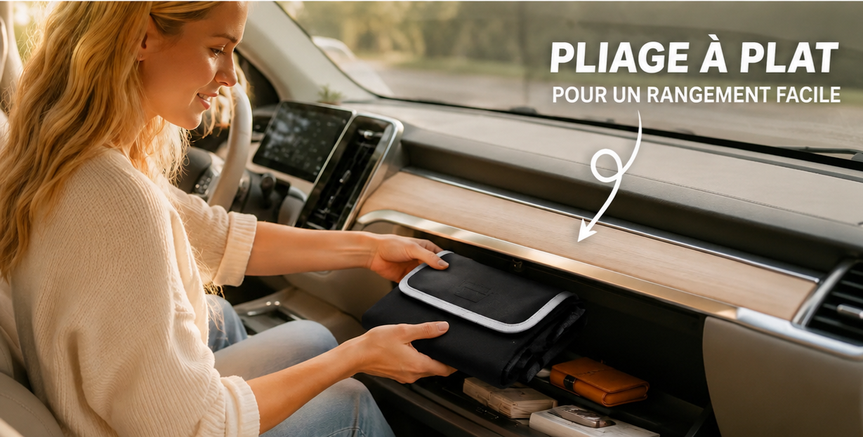 ✨️Organisateur de coffre en tissu Oxford – Sac de rangement suspendu pour siège arrière