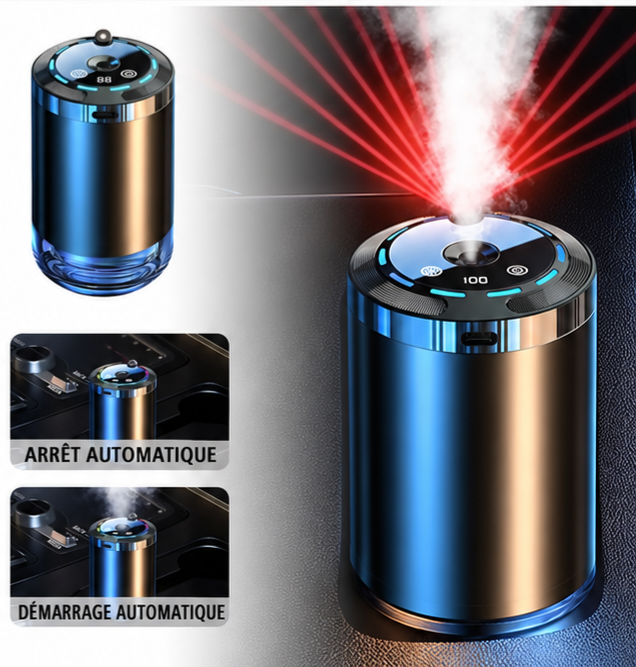 ✨️Diffuseur d'huiles essentielles pour voiture avec humidificateur (5 modes) – Pour voiture✨️